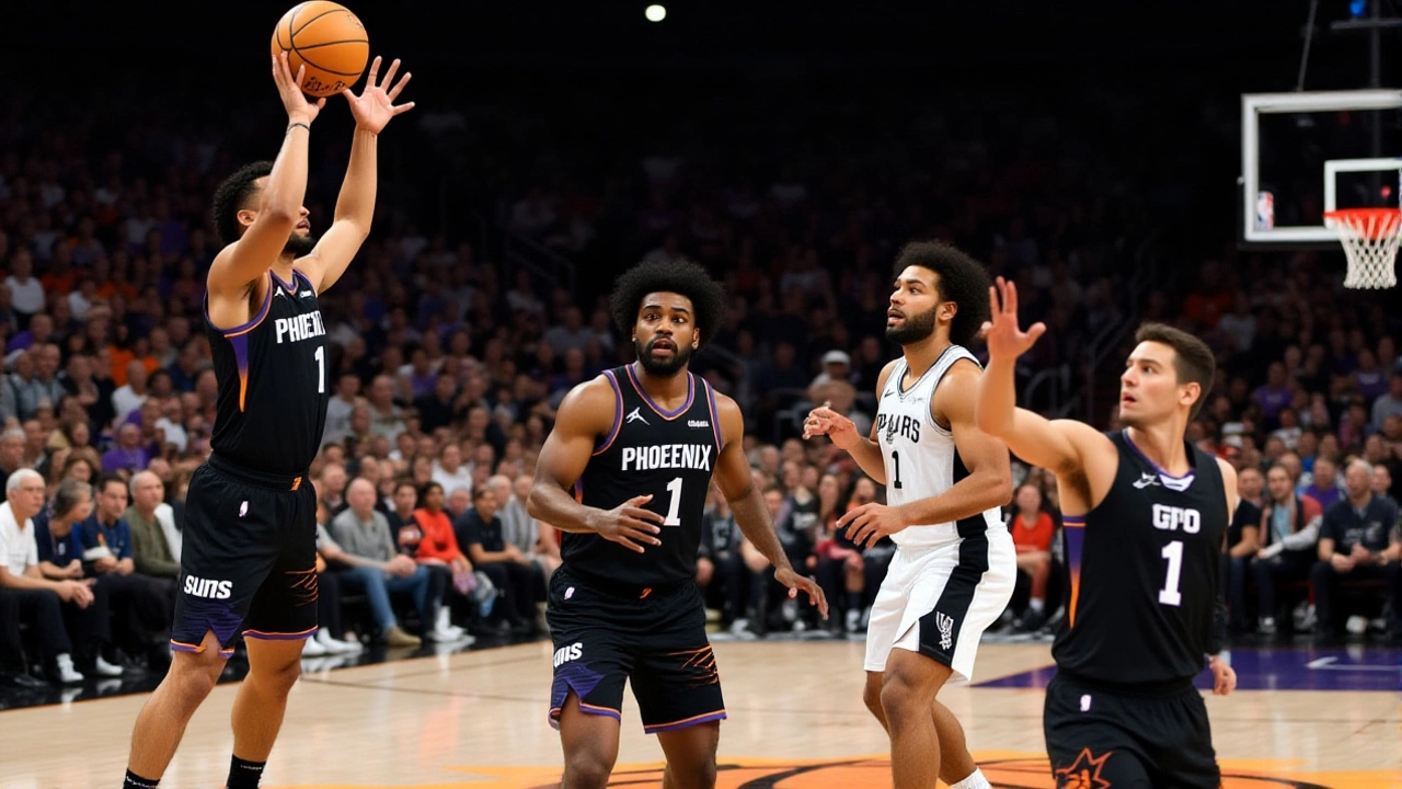Suns Edge Spurs 111-102 as Injuries Plague Both Teams; Brooks Leads Phoenix to Third Straight Win